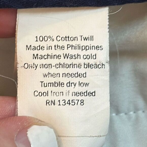 Vineyard Vines Slim Fit Club Pants size W34 x L30 Style 1P0180 Navy Blue - Picture 16 of 16